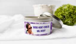 The Real Housewives Of Atlanta Who Gon' Check Me Boo? Candle Sheree Whitfield 8Oz 16Oz Rhoa - thumbnail 1