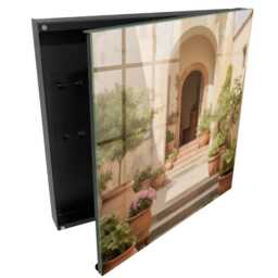 Rustic Garden Key Cabinet For Home, Creamy Box Wall, Architecture, Lovers Of Nature & Peace