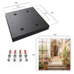 Rustic Garden Key Cabinet For Home, Creamy Box Wall, Architecture, Lovers Of Nature & Peace - thumbnail 4