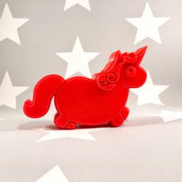3D Printed Unicorn Pen Pot Fun Desk Organizer - thumbnail 2