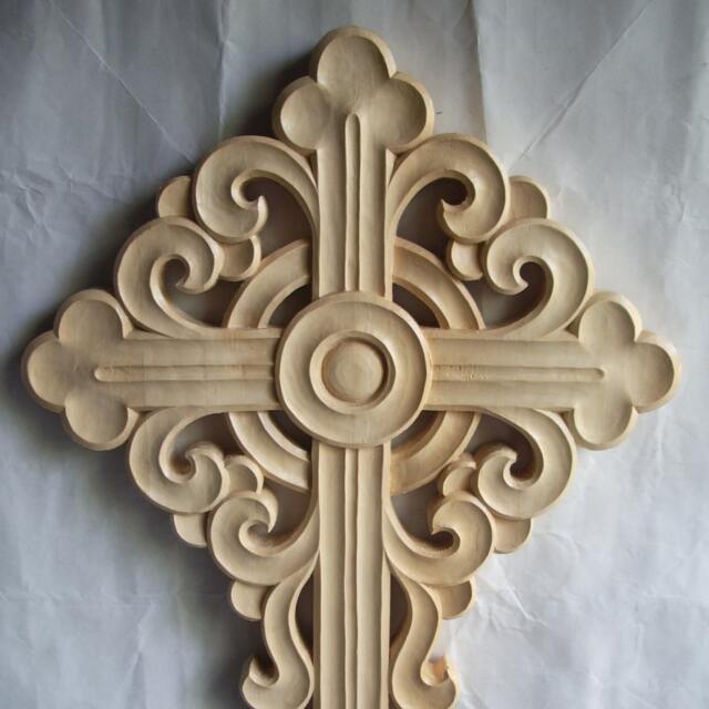 Wooden Cross Crucifix Orthodox Openwork Woodcarving Home D??cor Wall Hanging Religious Wood Art Woodworking Woodcraft Handmade Made To Order - image 1
