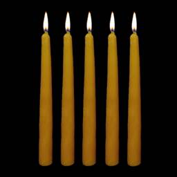 Large 100% Beeswax Candle - thumbnail 3