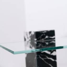 Coffee Table Marble Black Marquinia - Side In - thumbnail 4