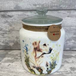 Yellow Labrador Gifts, Vase, Plant Pot Pot, Coasters, Treat Lovers - thumbnail 2