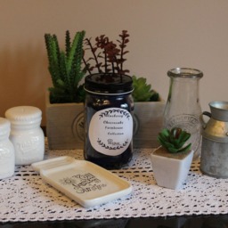 Farmhouse Candle Mason Jar Blueberry Cheesecake 16 Oz Shekinah Candles - thumbnail 2