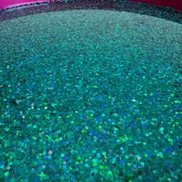 Round Coffee Table , Hot Pink & Teal Art Deco Leopard. Turquoise Glitter. Cheetah Table, Lift Off Top For Storage. End Lounge - thumbnail 2