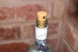 Upcycled Bacardi Bottle Lamp 20 Led String Lights, Man Cave Decor - thumbnail 4