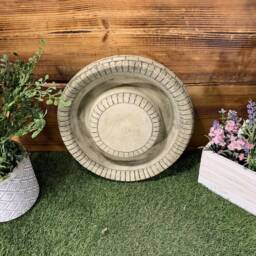 stone Garden Bird Bath Top Only Feeder/ Bowl/ Replacement Ornament - thumbnail 4