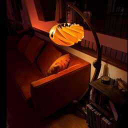 Floor Lamp - Mid-Century Modern Handmade Lighting Unique Design - thumbnail 3
