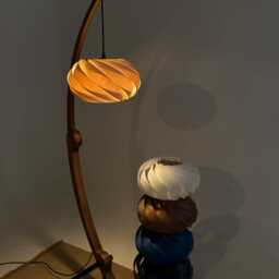 Floor Lamp - Mid-Century Modern Handmade Lighting Unique Design - thumbnail 4
