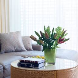Luxury Gold Coffee Table With 2 Drawers . Chay Chen - thumbnail 4