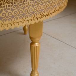 Luxury Gold Coffee Table With 2 Drawers . Chay Chen - thumbnail 3