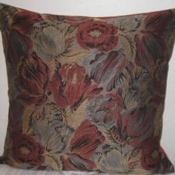 "Floral Decorative Pillow Cover-In 18""x18" - thumbnail 2