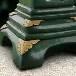 Unique Lantern Pagoda Statue Concrete Figurine Outdoor Decoration Zen Garden Ornament Front Door Sculpture Lover Gift - thumbnail 4
