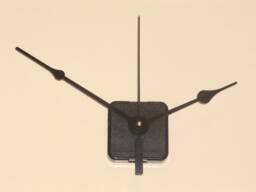 10 Continuous Motion High Torque Quartz Clock Movements - Super Quiet Extended Shafts With Hangers & Your Choice Of Hands