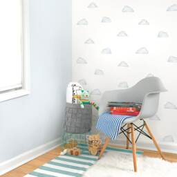 Color Story Clouds - Fabric Wall Decal Mej - thumbnail 2