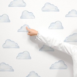 Color Story Clouds - Fabric Wall Decal Mej - thumbnail 3