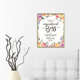 Best Boss Gifts Quotes - Inspirational You Print Printable Great As Wall Art Posters To Show Appreciation Your 40198 - thumbnail 2
