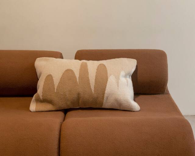 Decorative Kilim Throw Pillow Cover Beige Matisse Cut Out Pattern Flatwoven Pillowcases Couch Bed Gift 16x26 18x18 Living Room Handmade - image 1