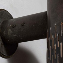 Swedish Bedroom Sconce Lighting, Mid Century Copper Wall Sconce, Modern Bedside Light Fixture, Unique Scandinavian Indoor Lamp - thumbnail 4