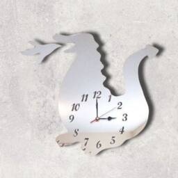 Dragon Acrylic Clock - Many Colours Available - Bespoke Shapes & Sizes Made - thumbnail 2