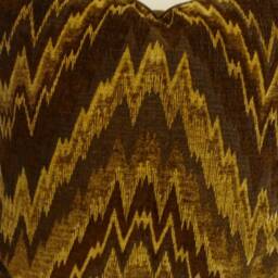Brown Chevron Chenille Pillow Cover Decorative Cushion, 20x20 - thumbnail 2