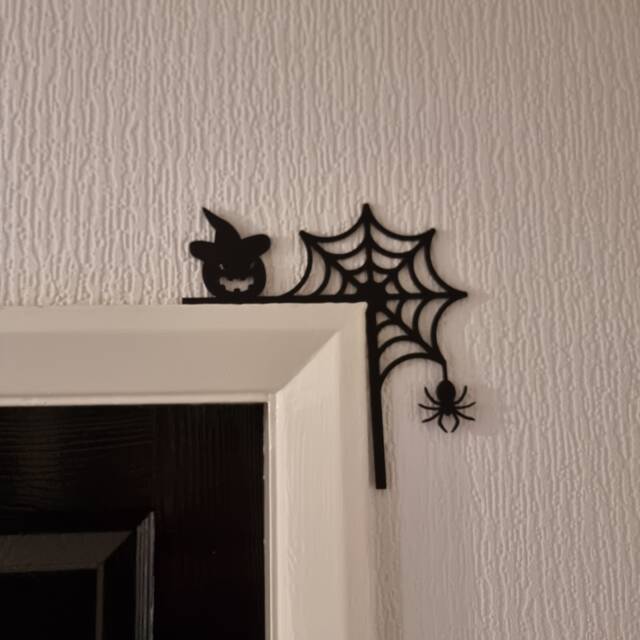 Halloween Door Topper, Shelf Decor, Wall Quirky Home Interior Gift, Door Decoration, Halloween Decor - image 1
