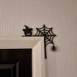 Halloween Door Topper, Shelf Decor, Wall Quirky Home Interior Gift, Door Decoration, Halloween Decor - thumbnail 1