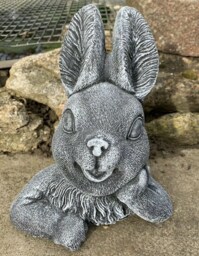 stone Garden Cute Rabbit Gift Ornament - thumbnail 1