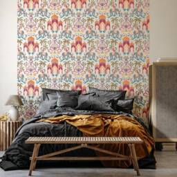Wall Stencil Elephant Wall Stencil For Painting Mumbai Indian Diy Decor Wallpaper Walls Boho - thumbnail 4