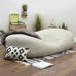 Luxury Chenille Sofa Bed Bean Bag Handmade in The Uk, Beans Included, Multiple Sizes Available