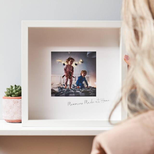 Personalized Photo Memory Box Frame - Gift For Her