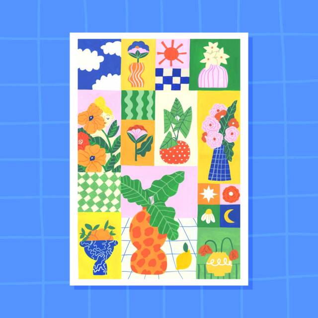 Natures Grid - Original Or Print - image 1