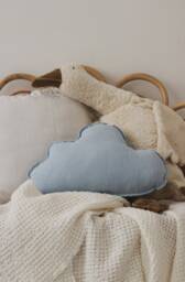 "Linen Cloud Pillow ""Baby Blue" - thumbnail 1