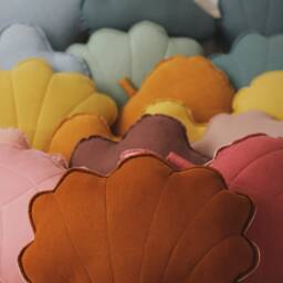 "Linen Cloud Pillow ""Baby Blue" - thumbnail 3
