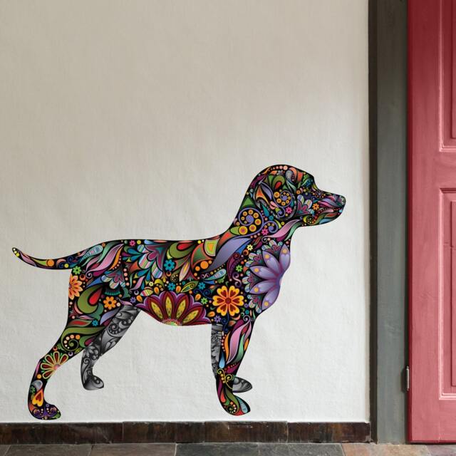 Labrador Retriever Dog Decal Wall Sticker - image 1