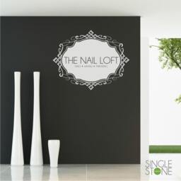 Wall Decal Logo - Custom Business Design Deposit Home Decor - thumbnail 1