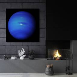 Neptune Planet - Space Wall Art Wrapped Framed Canvas Rolled Photo/Poster Print - thumbnail 2