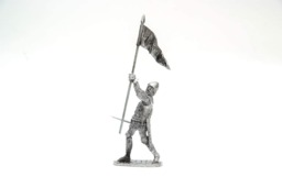 Tin 54mm German Knight. Gottfried Iv, Graf Von Cuyk-Arnsberg 132 Metal - thumbnail 1
