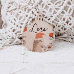 Christmas Baubles, Wooden Personalized Decorations, Gift - thumbnail 4