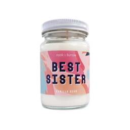 Best Sister - Nook & Burrow Soy Wax Gift Candle - thumbnail 2