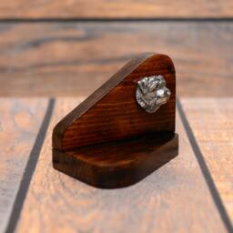Norfolk Terrier - Wooden Candlestick With Dog, Souvenir, Decoration, Limited Edition, Collection - thumbnail 3