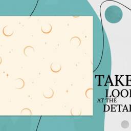 Boho Night Symbol Moon Vinyl Flooring, Beige Linoleum in Roll, Yellow Abstract Decor, Stars Aesthetic Room Nursery Art Flooring - thumbnail 2
