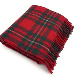 Soft Wool Tartan Blanket - 70x60 Inches Soft, Warm & Timeless Macgregor - thumbnail 2