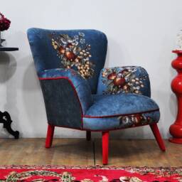Gobelin Armchair - Blue Sky - thumbnail 3