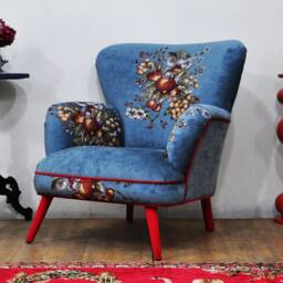 Gobelin Armchair - Blue Sky - thumbnail 2