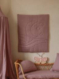 Lilac Moon Linen Baby Play Mat - Boxkleed - thumbnail 1