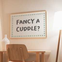 Fancy A Cwtch Wall Art Print - Sage Green Welsh Print, Proud To Be Over Cuddle Art, Definition Sign, Cwtching Quote - thumbnail 3