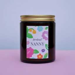 Loveliest Nanny Mother Nan Step Mum Grandmother Mother's Day Candle Gift Birthday - thumbnail 1