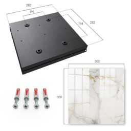 Elegant Background Key Cabinet For Home, White Box Wall, Modern Textures, People Who Value Elegance & Modernity - thumbnail 4